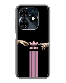 Чехол для TECNO Spark 20c с картинкой «Adidas Hands» Чехол для TECNO Spark 20c с картинкой «Adidas Hands»