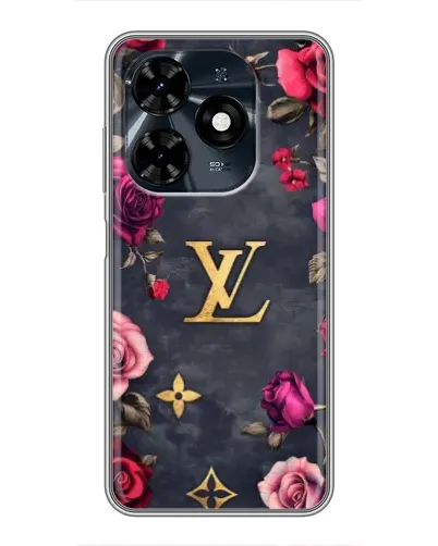 Чехол для TECNO Spark 20c с картинкой «Цветочный Louis Vuitton» Чехол для TECNO Spark 20c с картинкой «Цветочный Louis Vuitton»