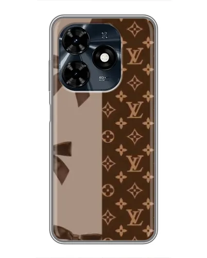 Чехол для TECNO Spark 20c с картинкой «Louis Vuitton — банты» Чехол для TECNO Spark 20c с картинкой «Louis Vuitton — банты»