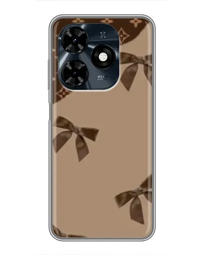 Чехол для TECNO Spark 20c с картинкой «LV — кофейный атлас» Чехол для TECNO Spark 20c с картинкой «LV — кофейный атлас»