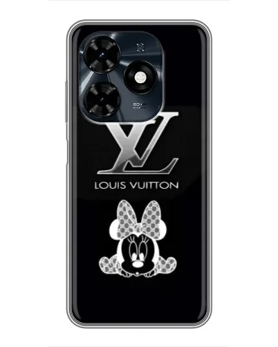 Чехол для TECNO Spark 20c с картинкой «LV и Минни Маус» Чехол для TECNO Spark 20c с картинкой «LV и Минни Маус»