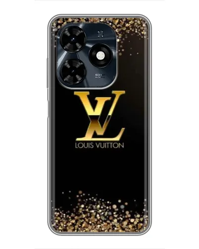 Чехол для TECNO Spark 20c с картинкой «LV — золотые искры» Чехол для TECNO Spark 20c с картинкой «LV — золотые искры»