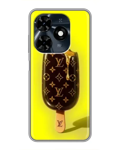 Чехол для TECNO Spark 20c с картинкой «Мороженое от LV» Чехол для TECNO Spark 20c с картинкой «Мороженое от LV»