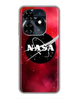 Чехол для TECNO Spark 20c с картинкой «NASA — красная туманность» Чехол для TECNO Spark 20c с картинкой «NASA — красная туманность»