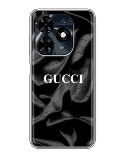 Чехол для TECNO Spark 20c с картинкой «Gucci — шелковые волны» Чехол для TECNO Spark 20c с картинкой «Gucci — шелковые волны»