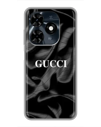 Чехол для TECNO Spark 20c с картинкой «Gucci — шелковые волны» Чехол для TECNO Spark 20c с картинкой «Gucci — шелковые волны»