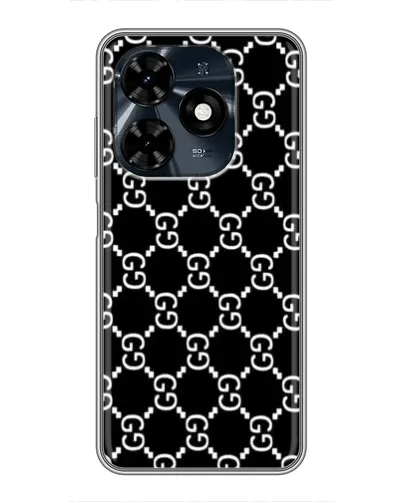 Чехол для TECNO Spark 20c с картинкой «Gucci — сетчатый паттерн» Чехол для TECNO Spark 20c с картинкой «Gucci — сетчатый паттерн»