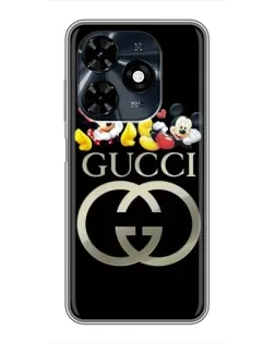 Чехол для TECNO Spark 20c с картинкой «Gucci — герои Disney» Чехол для TECNO Spark 20c с картинкой «Gucci — герои Disney»