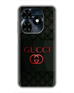 Чехол для TECNO Spark 20c с картинкой «Gucci — стеганый черный» Чехол для TECNO Spark 20c с картинкой «Gucci — стеганый черный»