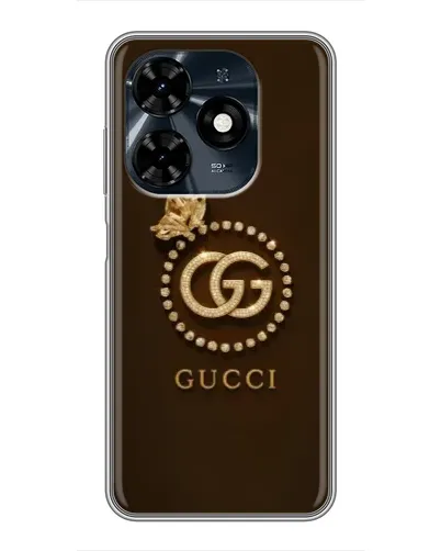 Чехол для TECNO Spark 20c с картинкой «Gucci — золотая бабочка» Чехол для TECNO Spark 20c с картинкой «Gucci — золотая бабочка»