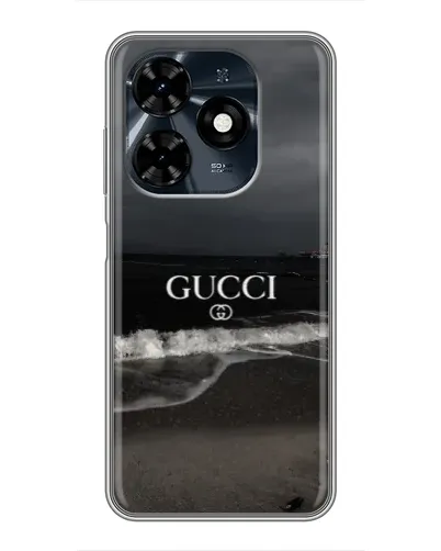 Чехол для TECNO Spark 20c с картинкой «Gucci — морской прибой» Чехол для TECNO Spark 20c с картинкой «Gucci — морской прибой»