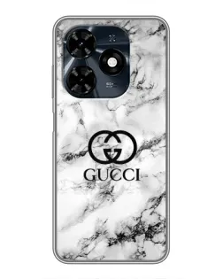 Чехол для TECNO Spark 20c с картинкой «Gucci — мраморный шик» Чехол для TECNO Spark 20c с картинкой «Gucci — мраморный шик»