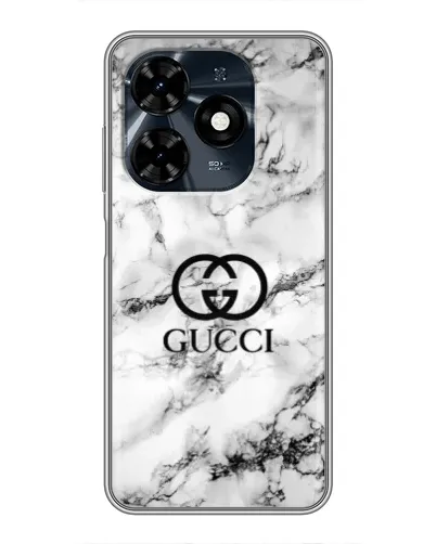 Чехол для TECNO Spark 20c с картинкой «Gucci — мраморный шик» Чехол для TECNO Spark 20c с картинкой «Gucci — мраморный шик»