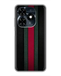 Чехол для TECNO Spark 20c с картинкой «Gucci — неоновая линия» Чехол для TECNO Spark 20c с картинкой «Gucci — неоновая линия»