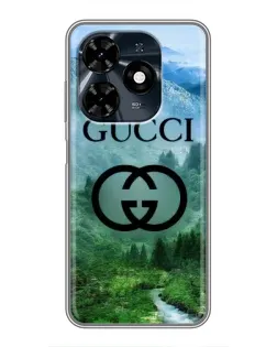 Чехол для TECNO Spark 20c с картинкой «Gucci — горный пейзаж» Чехол для TECNO Spark 20c с картинкой «Gucci — горный пейзаж»