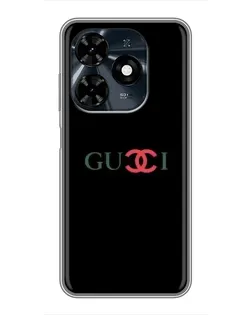 Чехол для TECNO Spark 20c с картинкой «Gucci — красный градиент» Чехол для TECNO Spark 20c с картинкой «Gucci — красный градиент»