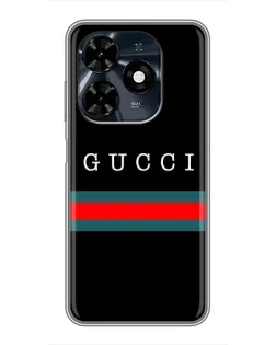 Чехол для TECNO Spark 20c с картинкой «Gucci — красный пояс» Чехол для TECNO Spark 20c с картинкой «Gucci — красный пояс»