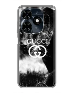 Чехол для TECNO Spark 20c с картинкой «Gucci — дикая природа» Чехол для TECNO Spark 20c с картинкой «Gucci — дикая природа»
