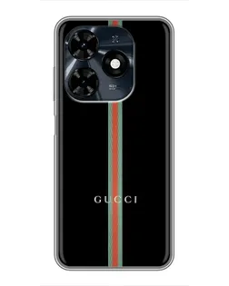 Чехол для TECNO Spark 20c с картинкой «Gucci — строгая линия» Чехол для TECNO Spark 20c с картинкой «Gucci — строгая линия»