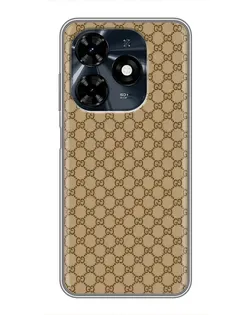 Чехол для TECNO Spark 20c с картинкой «Gucci — классический беж» Чехол для TECNO Spark 20c с картинкой «Gucci — классический беж»