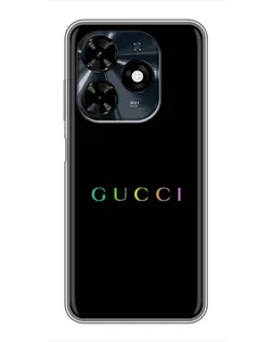 Чехол для TECNO Spark 20c с картинкой «Gucci — неоновый минимализм» Чехол для TECNO Spark 20c с картинкой «Gucci — неоновый минимализм»