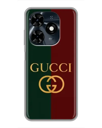Чехол для TECNO Spark 20c с картинкой «Gucci — темно-зеленый градиент» Чехол для TECNO Spark 20c с картинкой «Gucci — темно-зеленый градиент»