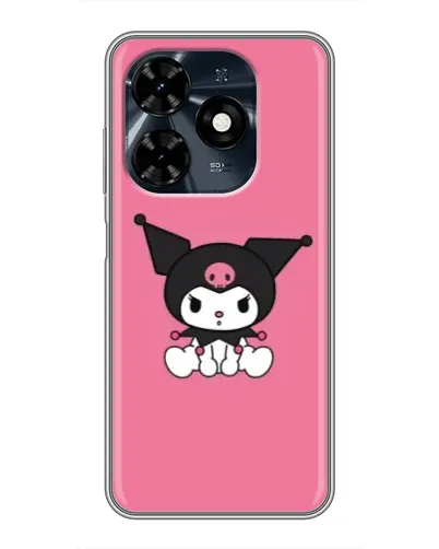 Чехол для TECNO Spark 20c с картинкой «Хмурая Kuromi»