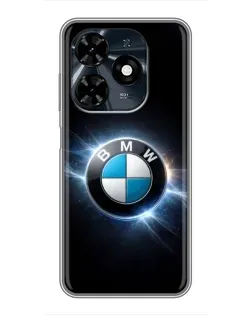 Чехол для TECNO Spark 20c с картинкой «BMW — неоновое сияние» Чехол для TECNO Spark 20c с картинкой «BMW — неоновое сияние»