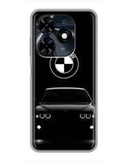 Чехол для TECNO Spark 20c с картинкой «BMW — взгляд из темноты»