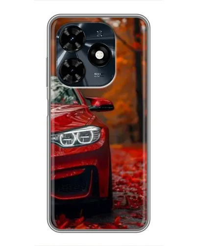 Чехол для TECNO Spark 20c с картинкой «Осенняя BMW M4»