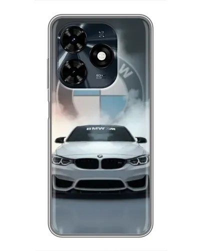Чехол для TECNO Spark 20c с картинкой «BMW в белом дыму» Чехол для TECNO Spark 20c с картинкой «BMW в белом дыму»