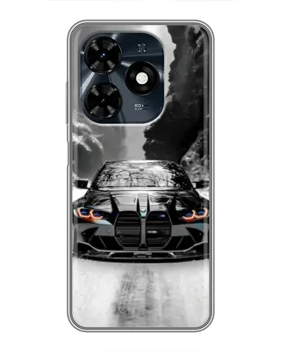 Чехол для TECNO Spark 20c с картинкой «BMW — акварельный дрифт» Чехол для TECNO Spark 20c с картинкой «BMW — акварельный дрифт»
