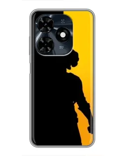 Чехол для TECNO Spark 20c с картинкой «Тень воина PUBG»