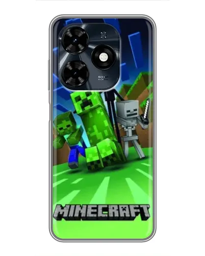 Чехол для TECNO Spark 20c с картинкой «Команда героев игры» Чехол для TECNO Spark 20c с картинкой «Команда героев игры»