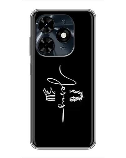 Чехол для TECNO Spark 20c с картинкой «Король Славы Jesus»