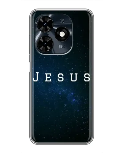 Чехол для TECNO Spark 20c с картинкой «Звездное небо Jesus»