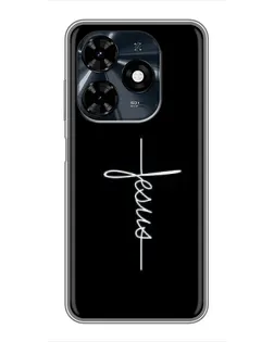 Чехол для TECNO Spark 20c с картинкой «Тонкая линия веры»