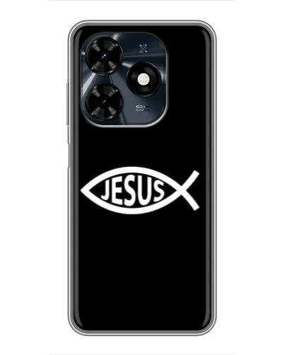 Чехол для TECNO Spark 20c с картинкой «Классический Jesus»