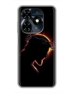 Чехол для TECNO Spark 20c с картинкой «Терновый венец» Чехол для TECNO Spark 20c с картинкой «Терновый венец»