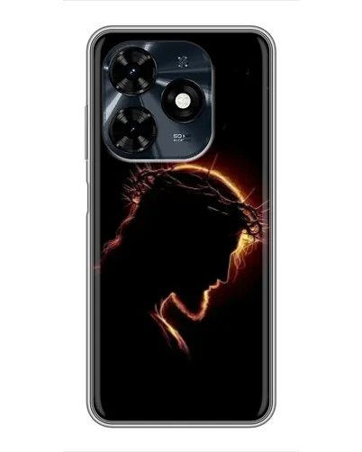 Чехол для TECNO Spark 20c с картинкой «Терновый венец» Чехол для TECNO Spark 20c с картинкой «Терновый венец»