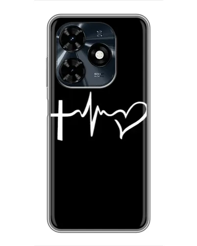 Чехол для TECNO Spark 20c с картинкой «Пульс веры» Чехол для TECNO Spark 20c с картинкой «Пульс веры»