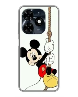 Чехол для TECNO Spark 20c с картинкой «Mickey на канате» Чехол для TECNO Spark 20c с картинкой «Mickey на канате»