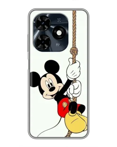 Чехол для TECNO Spark 20c с картинкой «Mickey на канате» Чехол для TECNO Spark 20c с картинкой «Mickey на канате»