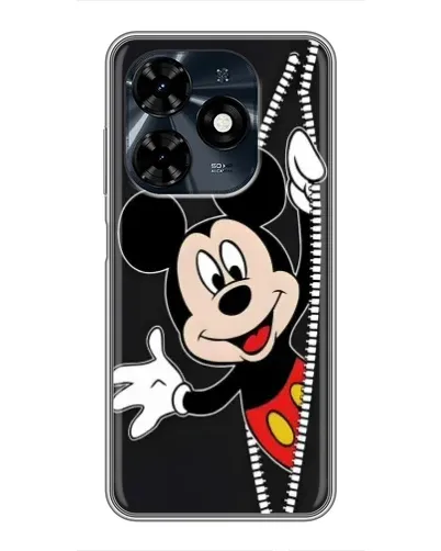 Чехол для TECNO Spark 20c с картинкой «Микки раздвигает стены» Чехол для TECNO Spark 20c с картинкой «Микки раздвигает стены»