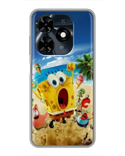 Чехол для TECNO Spark 20c с картинкой «Развлечения на пляже» Чехол для TECNO Spark 20c с картинкой «Развлечения на пляже»