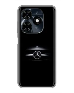 Чехол для TECNO Spark 20c с картинкой «Mercedes — абстрактные линии» Чехол для TECNO Spark 20c с картинкой «Mercedes — абстрактные линии»