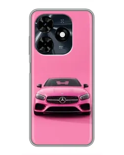 Чехол для TECNO Spark 20c с картинкой «Розовый Mercedes AMG» Чехол для TECNO Spark 20c с картинкой «Розовый Mercedes AMG»