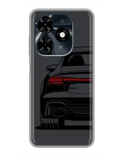Чехол для TECNO Spark 20c с картинкой «Задняя часть Audi — арт» Чехол для TECNO Spark 20c с картинкой «Задняя часть Audi — арт»