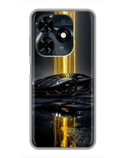 Чехол для TECNO Spark 20c с картинкой «Ночной Lamborghini драйв» Чехол для TECNO Spark 20c с картинкой «Ночной Lamborghini драйв»