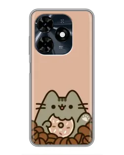 Чехол для TECNO Spark 20c с картинкой «Кофейный Пушин» Чехол для TECNO Spark 20c с картинкой «Кофейный Пушин»